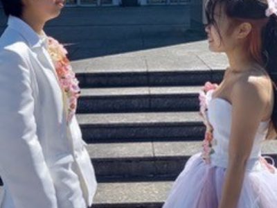 東京の服飾専門学校の生徒さんが裂織を使って卒業制作